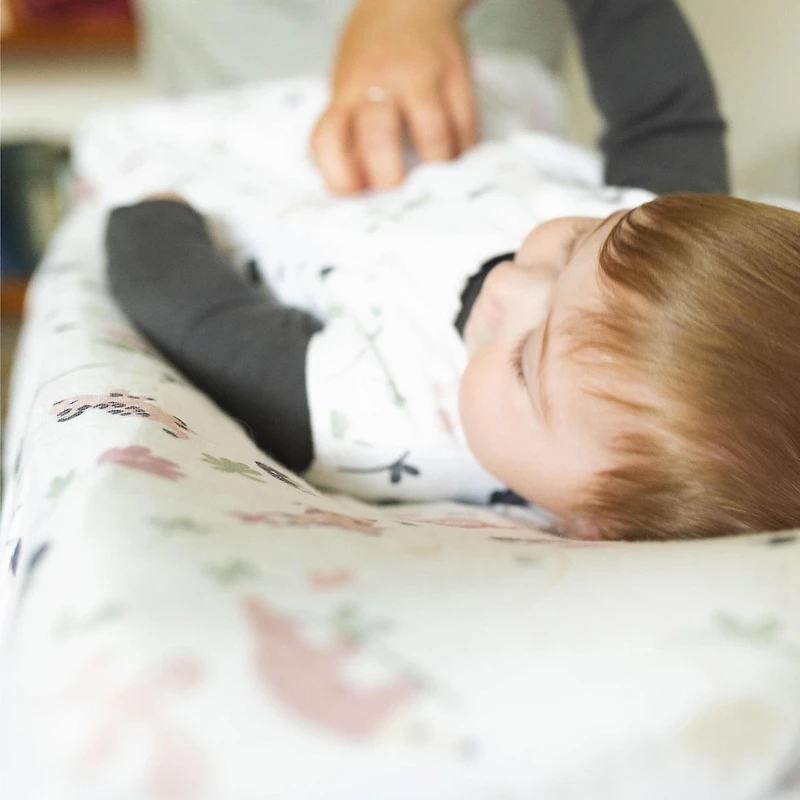 Lotus Muslin Changing Pad