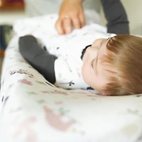 Lotus Muslin Changing Pad