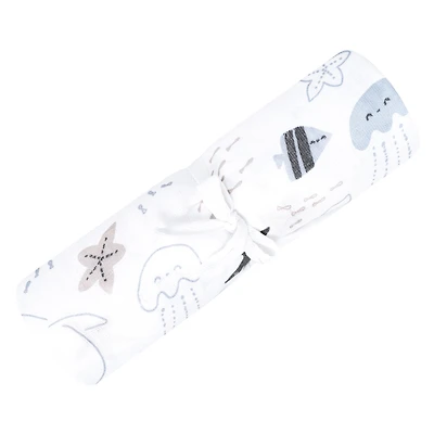 Couverture Mousseline Mer