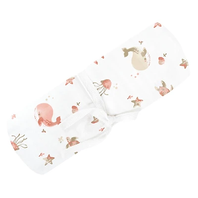 Muslin Whale Blanket