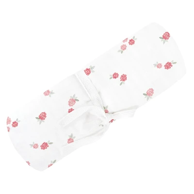 Raspberry Muslin Blanket