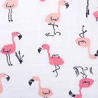 Muslin Blanket - Flamingo