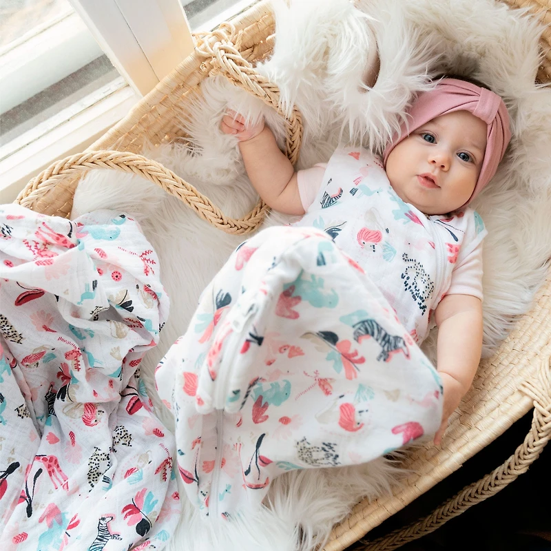 Muslin Blanket - Zebras