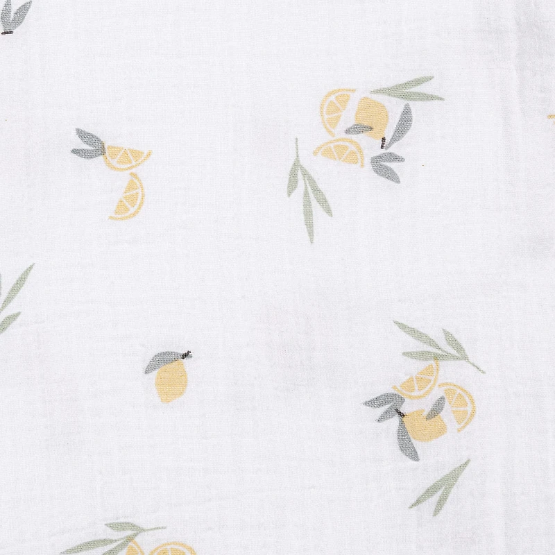 Lemon Muslin Blanket