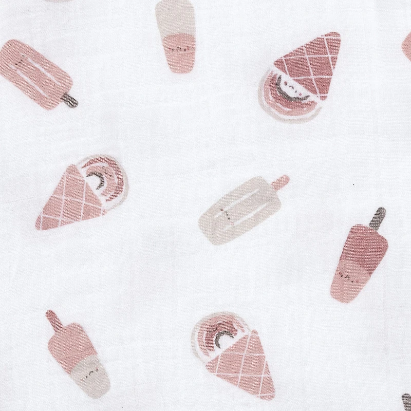 Ice Cream Muslin Blanket