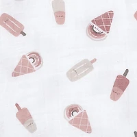 Ice Cream Muslin Blanket