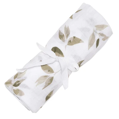 Couverture Mousseline Feuilles