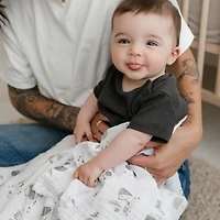 Couverture Mousseline Hérisson