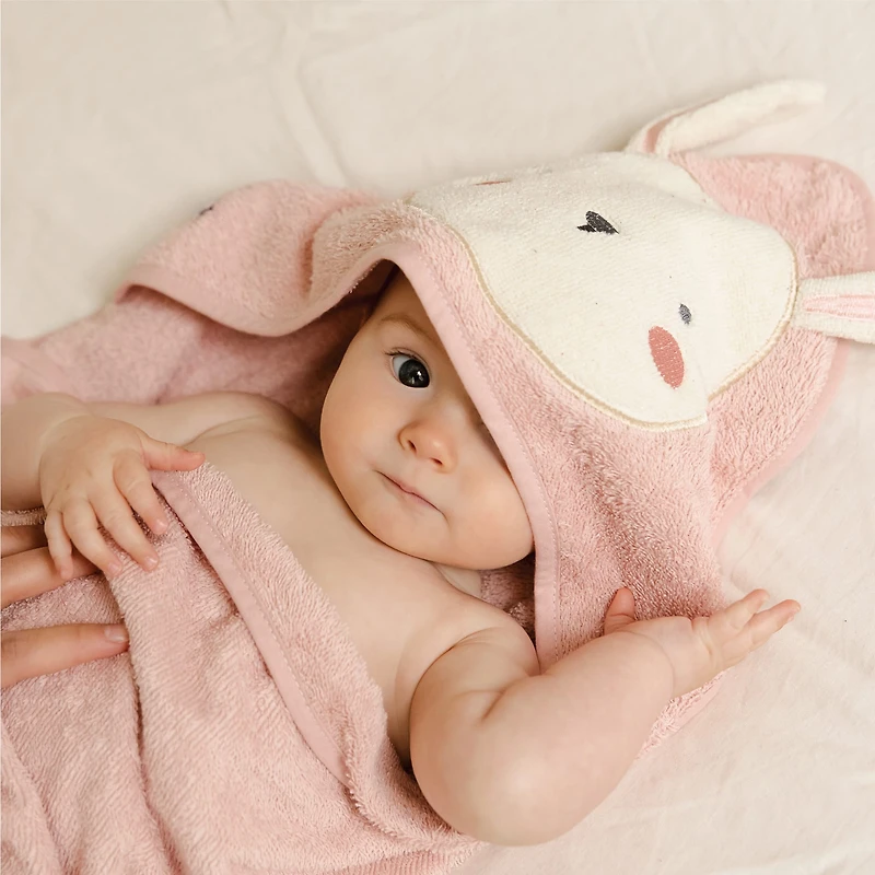 Rabbit-hooded Towel