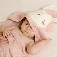 Rabbit-hooded Towel
