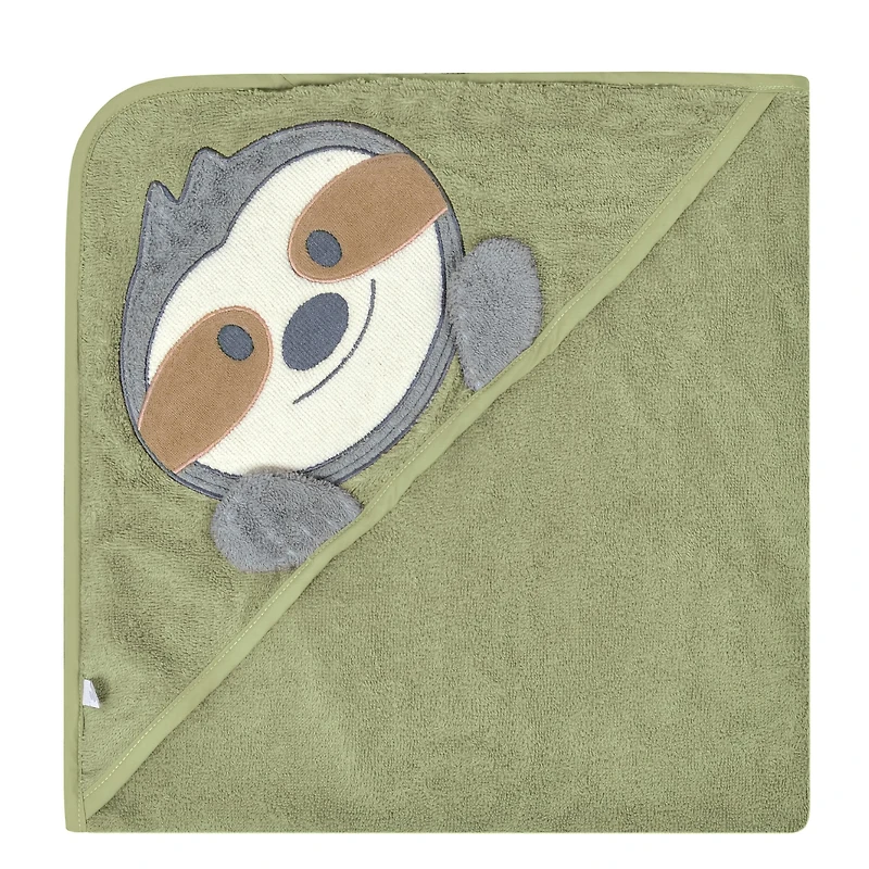 Hooded Towel - Sloth