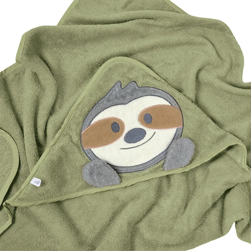 Hooded Towel - Sloth