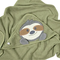 Hooded Towel - Sloth