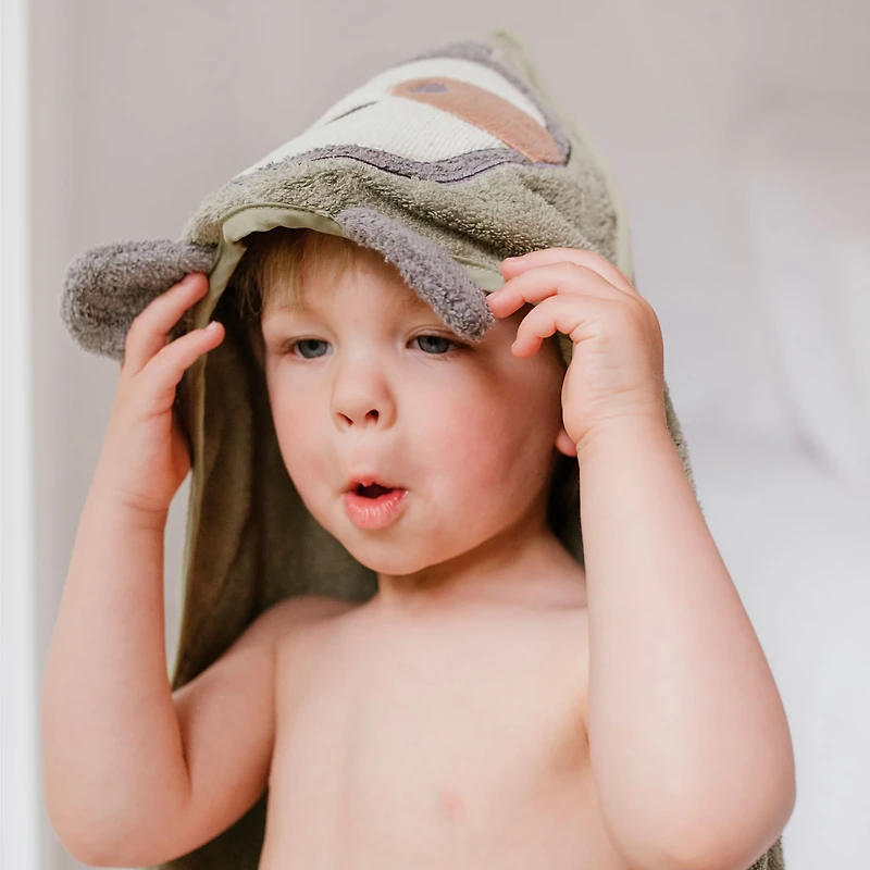 Hooded Towel - Sloth