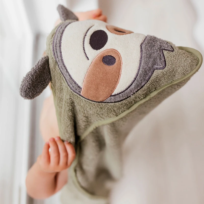 Hooded Towel - Sloth