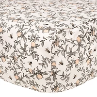 Drap Contour pour Lit de Bébé - Abeilles par Solange Pilote