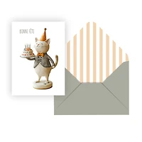 Holiday Greeting Card- Kitty