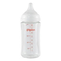 Glass Bottle Set of 3  8oz With M Nipple
