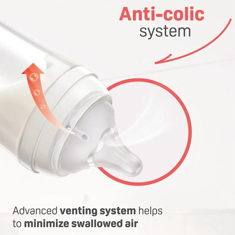 Biberon PPSU 8oz 3m+ Tétine M