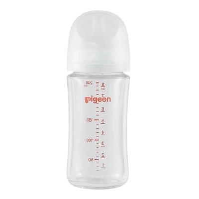 Glass Bottle 8oz With M Nipple