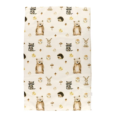 3piece Crib Bedding-dove Fores