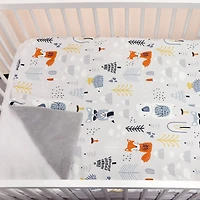 Exclusive 3-Piece Crib Bedding - Forest