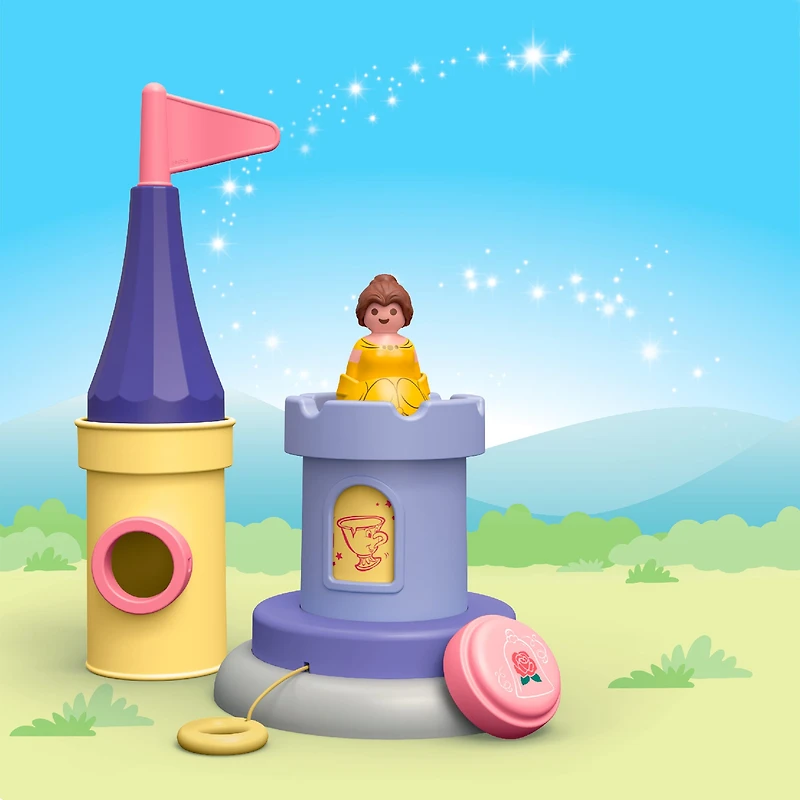Playmobil Junior x Disney Belle's Play Tower With Sound