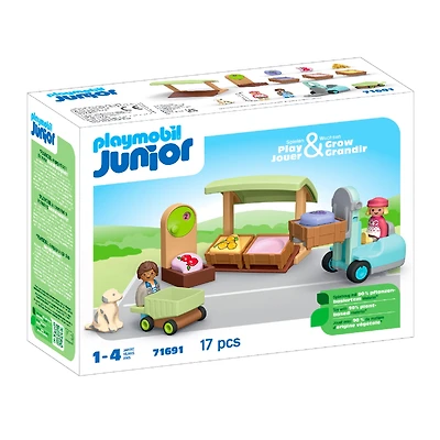 Playmobil Junior Marché Fruits et Légumes Bio