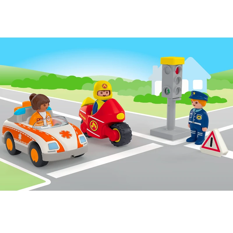 Playmobil Junior Héros Du Quotidien
