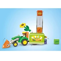 Tractor With Load And Drop Planter