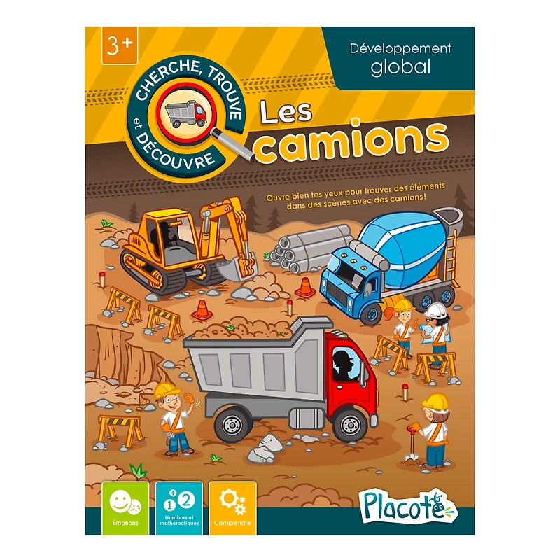 Cherche, trouve et découvre : les Camions