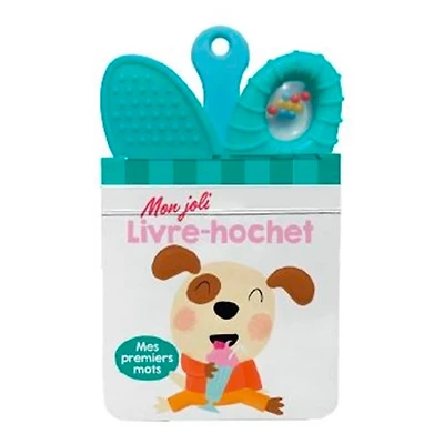 Mon joli livre-hochet - Mes premiers mots