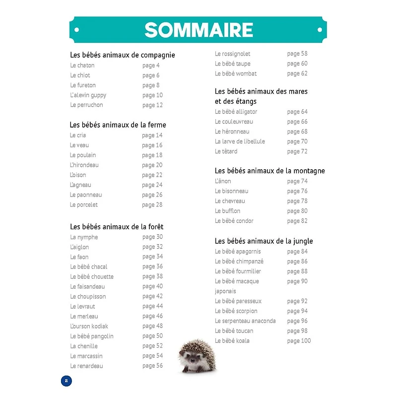 Mon Grand Animalier des Bébés