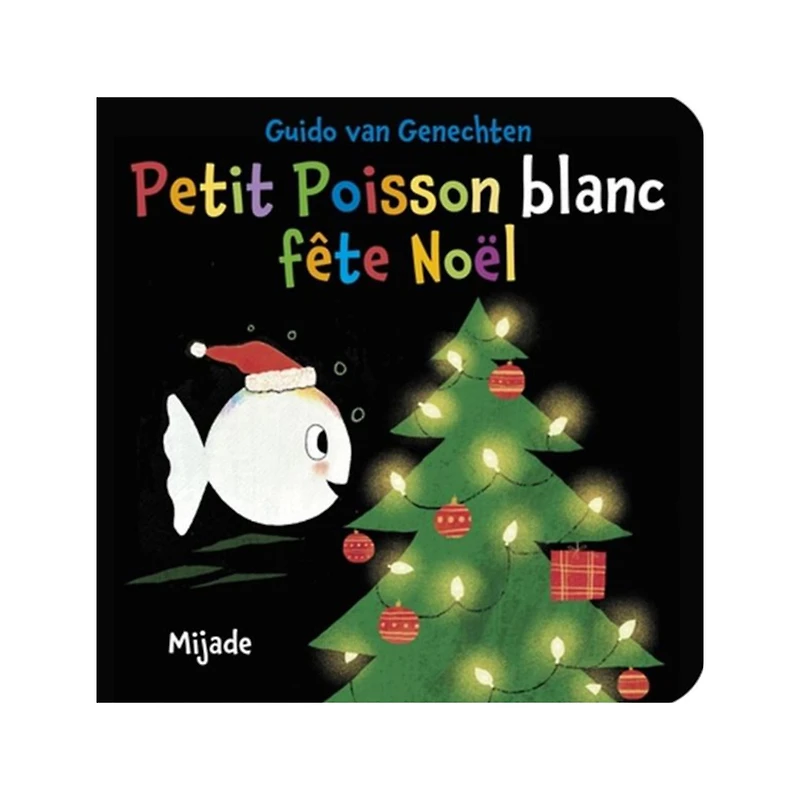 Petit Poisson Blanc Fête Noël