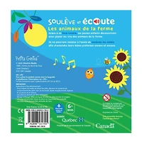 Les animaux de la ferme - Soulève et écoute