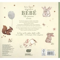 Mon livre de bébé. Ma première année