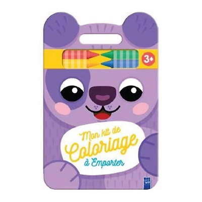 Chien- Kit De Coloriage à Emporter 3+