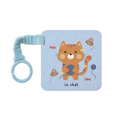Le Chat - Livre-Poussette en Tissu