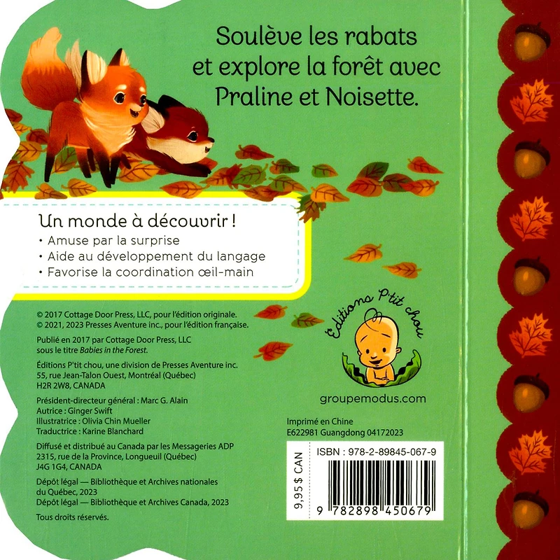 Bébé de La Fôret : Rabats Suprise