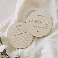 Pastille Bois- La Famille s'Agrandit