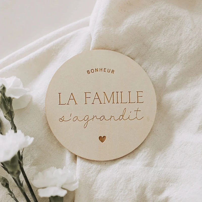 Pastille Bois- La Famille s'Agrandit