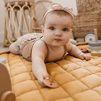 Tapis de Jeu et de Rangement Play N Go 3-en-1 - Moutarde Thé Chai