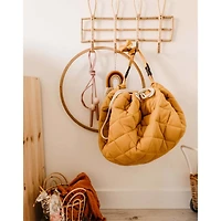 Play N Go Soft Organic Playmat Bag 3-in-1 - Mustard Chai Tea