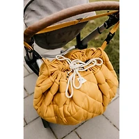 Play N Go Soft Organic Playmat Bag 3-in-1 - Mustard Chai Tea