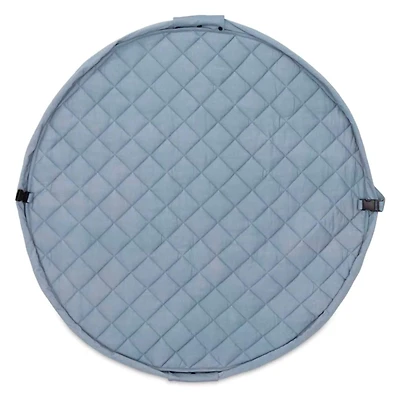 Play N Go Soft Organic Playmat Bag 3-in-1 - Dusty Blue
