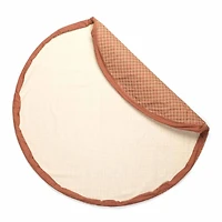 Organic Grid Brown Storage Bag