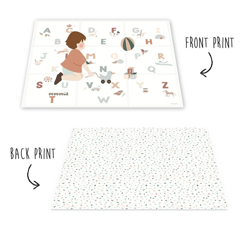Puzzle Mat Alphabet / Terrazzo