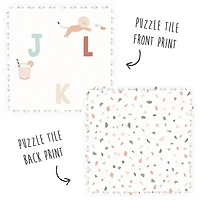 Puzzle Mat Alphabet / Terrazzo