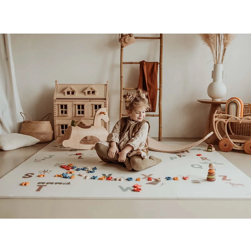 Puzzle Mat Alphabet / Terrazzo