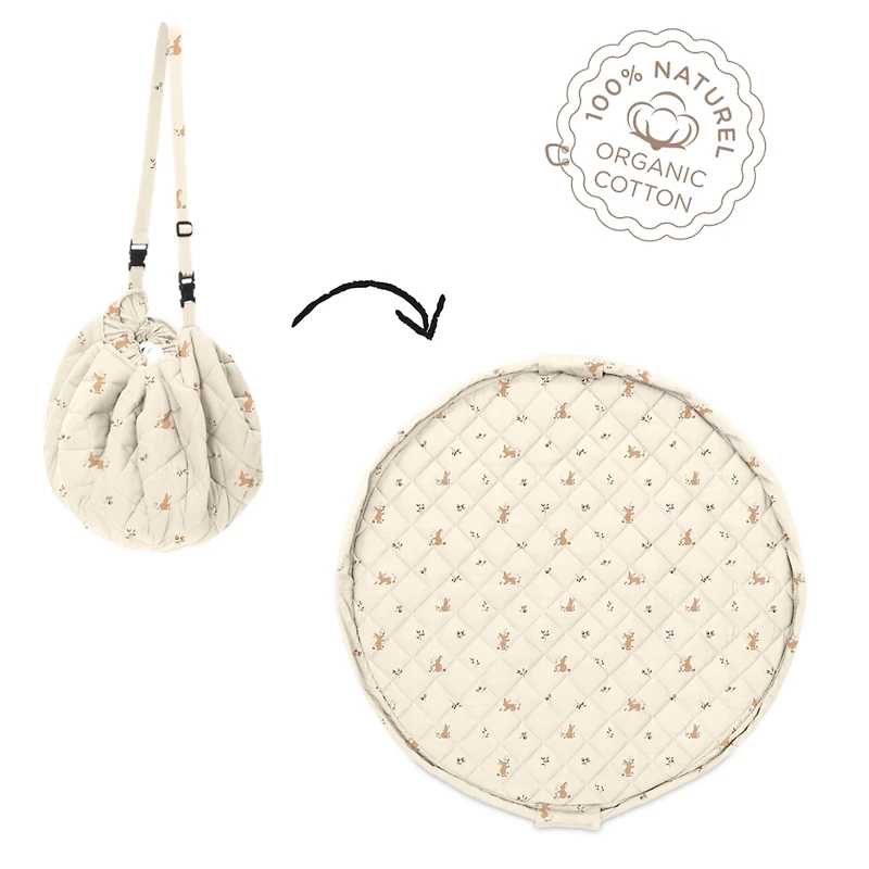 Tapis de Jeu 3-en-1 - Lapins